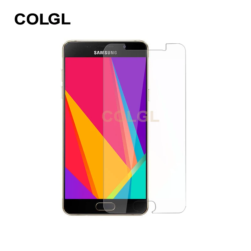 For Samsung galaxy A3 A5 A7 A8 A9 Tempered Glass F...