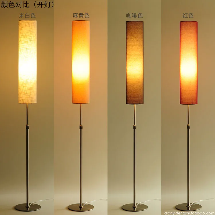 Современный минималистский гостиной напольная Северной Европейский стиль напольный светильник для изучения Торшер Творческий светодиодный Вертикальная настольная лампа ZS105