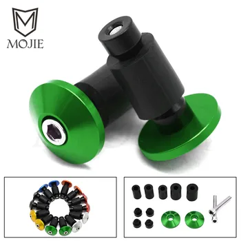 

CNC Aluminum 7/8" 22mm Motorcycle Handlebar Grips Ends Handle Hand Bar Ends Handlebar Caps For KAWASAKI Z750 Z800 Z900 Z900RS