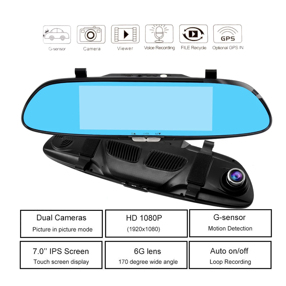 CAR DVR CAMERA MIRROR (8)