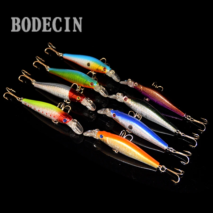 Рыболовные воблеры 8 шт. рыбная приманка вобблер жесткая искусственная для