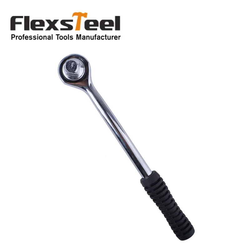 

Flexsteel Good Quality 1PC 1/2" 3/8" 1/4" Drive Quick Release Reversible Ratchet Wrench Socket Wrench Ratchet Spanner Tool