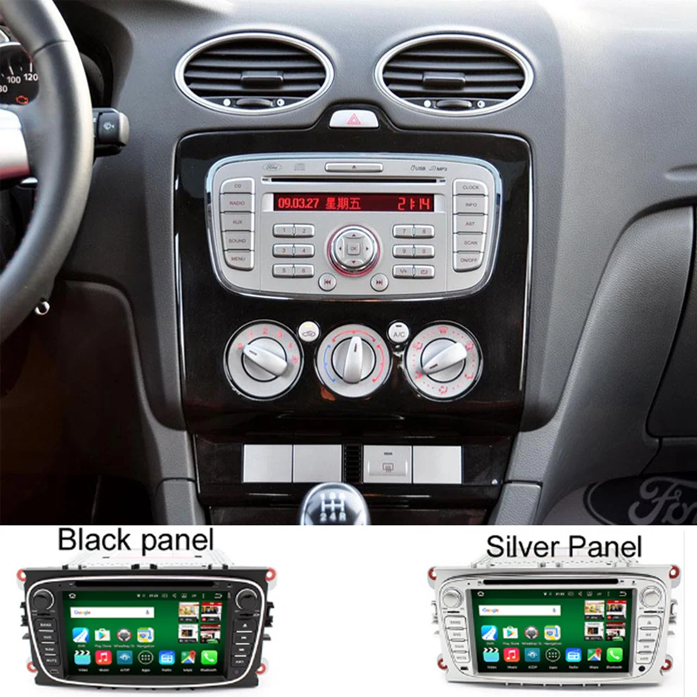 Flash Deal 2 Din Android 6.0 Octa Core RAM 2GB/32GB Car DVD GPS For Ford Focus C-MAX Galaxy Mondeo Galaxy Kuga With 4G WiFi Stereo Radio 4