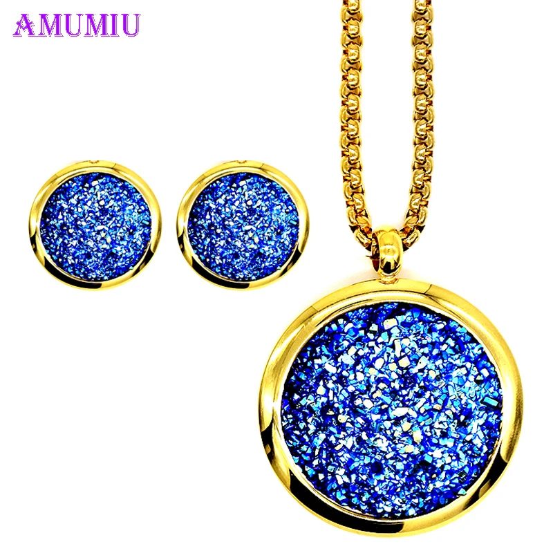 sky blue flower jewellery