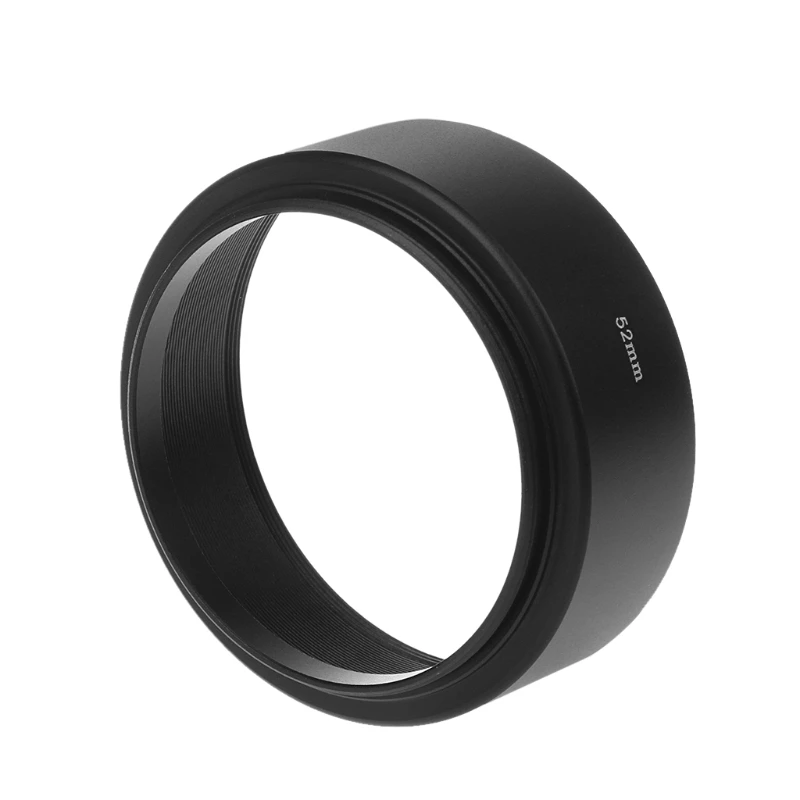 

Universal 52mm Long Focus Lens Hood Screw-In Mount For Canon DSLR SLR Camera