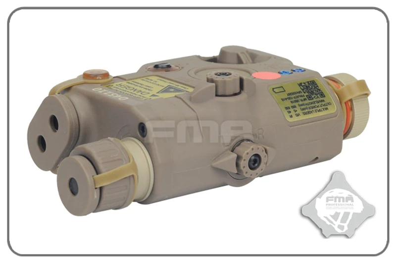 Versão de Atualização Branca + Vermelho Laser com Lentes Lanterna ir Caça Tático Rifle Airsoft Caixa Bateria Tb0074 Fma Peq-15 La5 Led 21 Cheap Luzes de armas