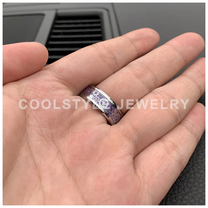 Purple gear wheel 3