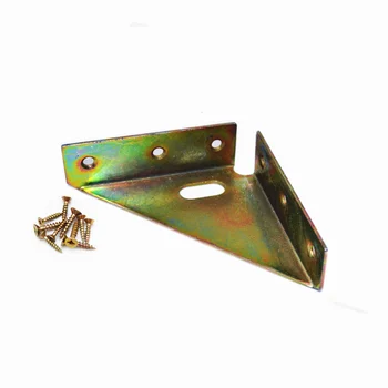 

2pcs Bed Right Angle Fixed Bracket Corner Code Metal for Bed Plate Fixed Connection Hardware Furniture Accessories