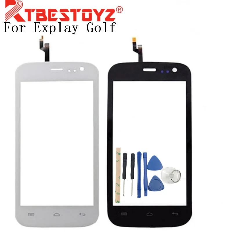 

RTBESTOYZ 4.5 inch For Explay Golf Touch Screen Digitizer Sensor Replacement Original Touch Panel Perfect Repair Parts+Tools