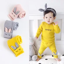 Новые детские брюки хлопковые леггинсы для маленьких девочек новые осенние штаны для маленьких девочек детские брюки штаны для новорожденных