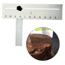 Полезная из нержавеющей стали регулируемый скребок для торта кухонные приборы для выпечки торта края более плавный DIY инструмент для выпечки