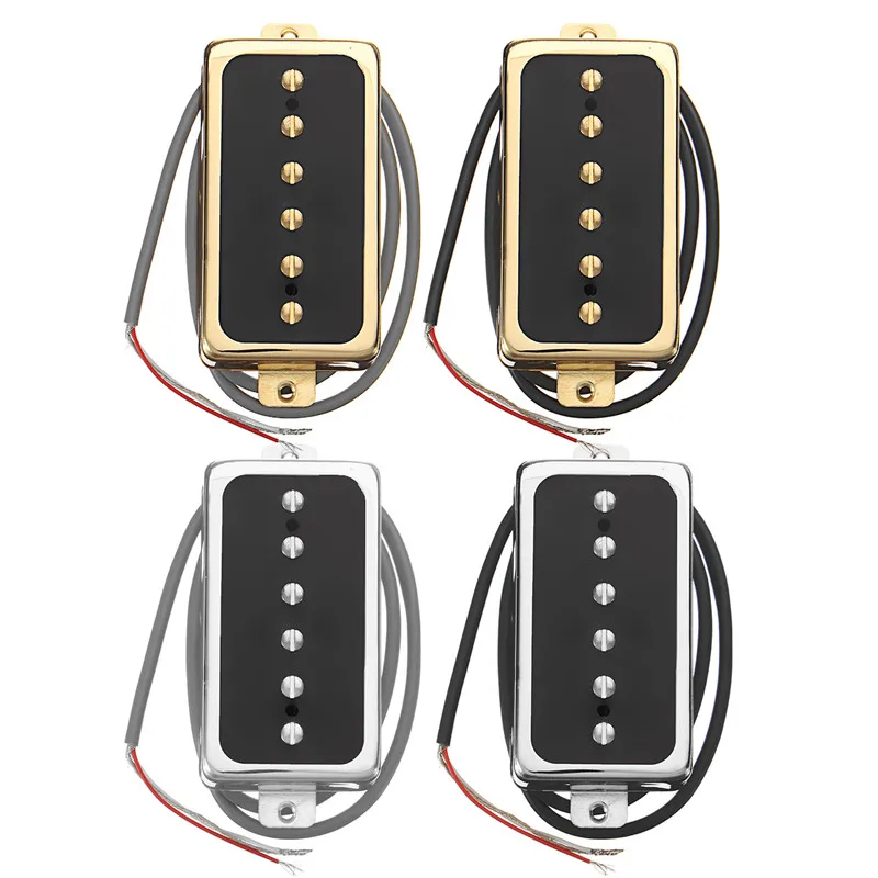 زيبرا 1 قطعة خمر ألنيكو V Soapbar P90 الكهربائية الغيتار الرقبة جسر بيك أب Humbucker للآلات الموسيقية أجزاء اكسسوارات