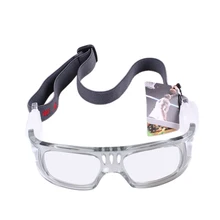 New Outdoor Sports Protective Eyewear Goggles Safety Elastic Adjustable Basketball Football Tennis Ball Glasses with Box Carry