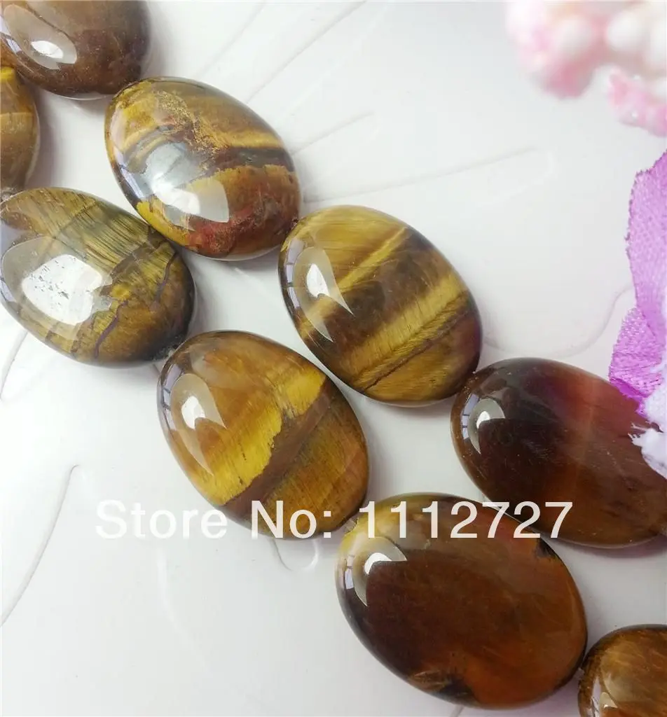 

Fashion 13x18mm Natural African Roar Tiger's Eye Jewelry Oval Shape Stone Loose Beads Fashion Jewelry Making 15"Wholesale Price