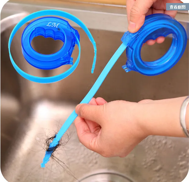 Bathroom Kitchen Hair Drain Sewer Cleaning Hook Home Sink Toilet Clear Blockades Cleaner Prevent Clean Hooks | Дом и сад