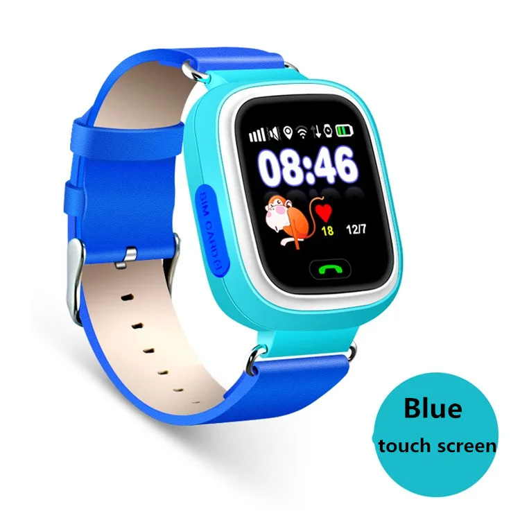 GPS Q90 Сенсорный Экран WIFI Позиционирования Smart Watch Детей SOS Вызова Расположение Finder