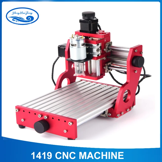 CNC1419 all metal small desktop engraving / copper aluminum metal