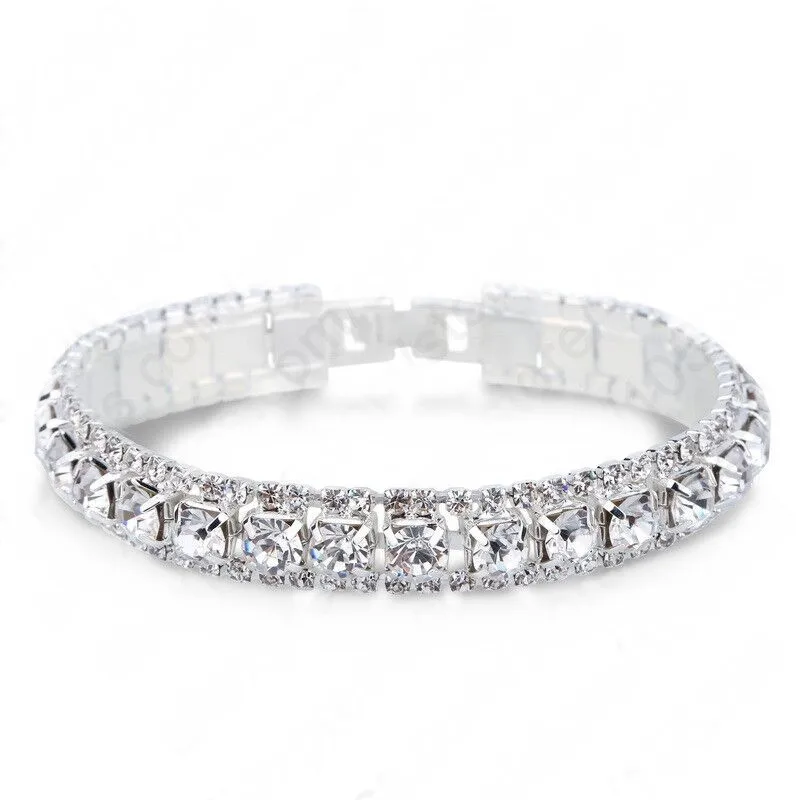 

JEXXI Luxury Women Party Wedding Bracelets Bangles Fine 925 Sterling Silver Cubic Zircon Bracelets For Female Holiday Gifts