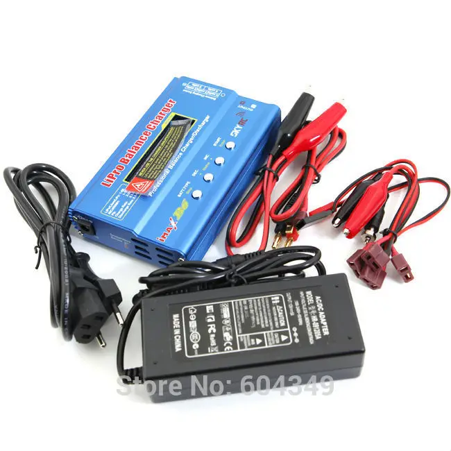 

Imax B6 Lipo Nimh Nicd RC Battery Balance Charger Discharger+AC Adapter 1set