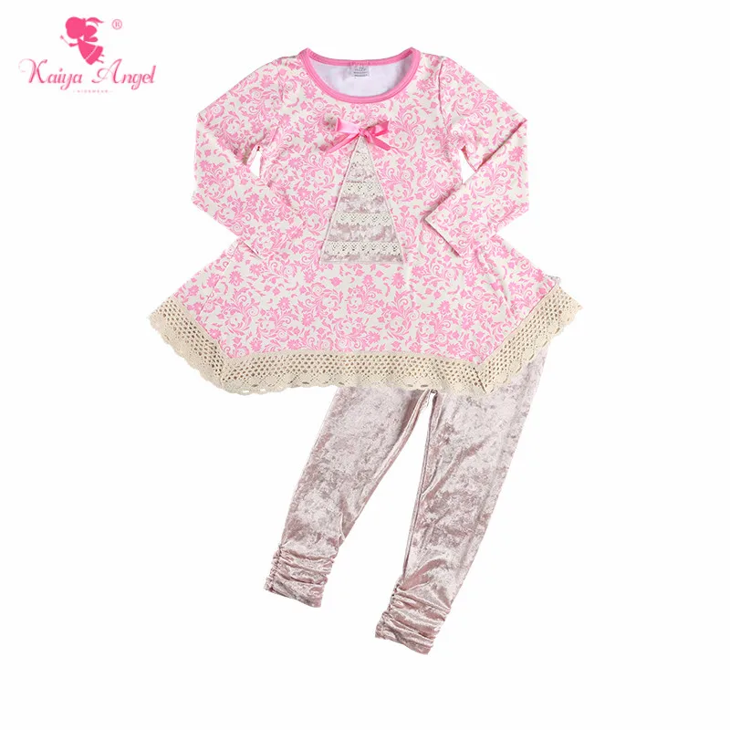 Kaiya Angel/милый розовый комбинезон с бантом для новорожденных, осенняя стильная одежда с оборками для маленьких девочек, фабричные комбинезоны оптом