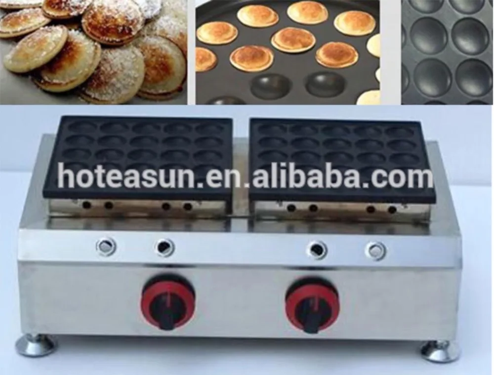 50pcs Commercial Use Non-stick LPG Gas Poffertjes Pancakes Baker Maker Wholesale Home Appliances