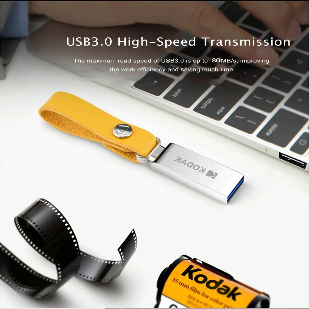 Kodak K123 USB 3,0 16 Гб металлический USB флеш-накопитель 128 ГБ флеш-карта памяти K232 USB 2,0 пластиковая 64 ГБ флеш-накопитель U диск 32 Гб флешка