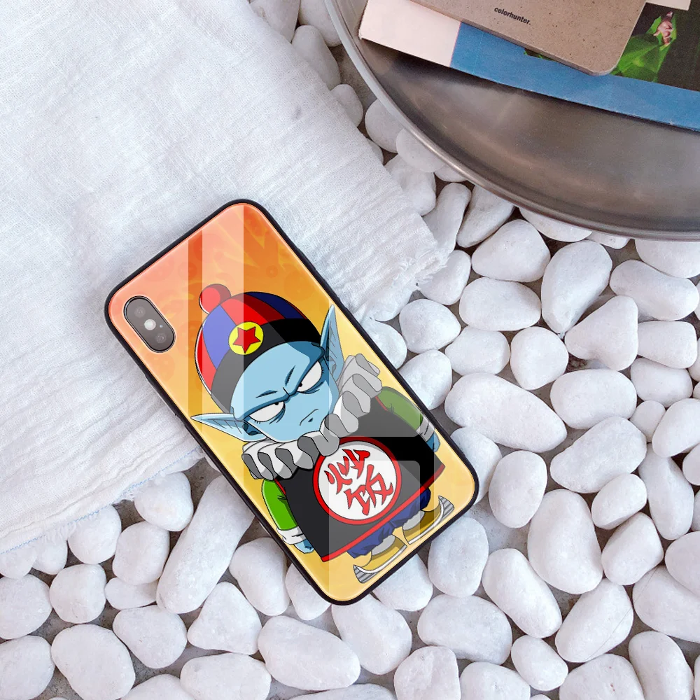 Dragon Ball DIY чехол для телефона для iPhone 7 8 6 S Plus Капа из закаленного стекла заказной Goku чехол для телефона для iPhone X XR XS 11 Pro MAX - Цвет: 20334