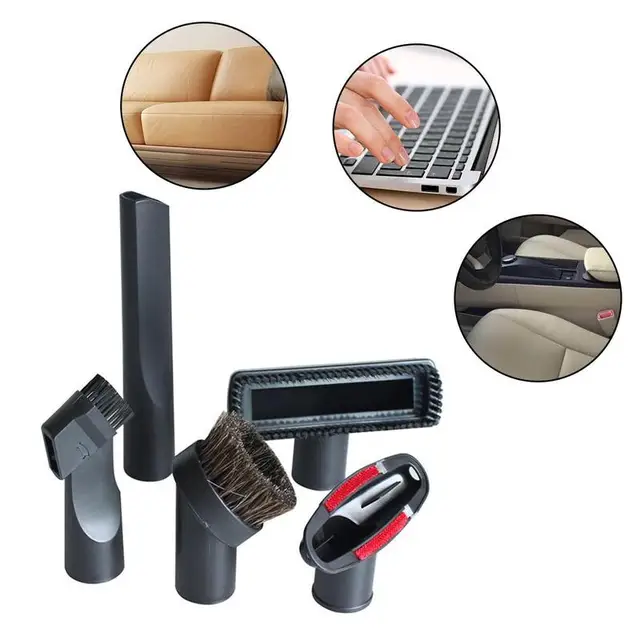 Cheap 5Pcs/Set Universal Vacuum Cleaner Accessories Parts Cleaning Kit Brush Round Brush Nozzle Crevice 32mm Tool Standard Hose Cheap 5Pcs/Set Universal Vacuum Cleaner Accessories Parts Cleaning Kit Brush Round Brush Nozzle Crevice 32mm Tool Standard Hose