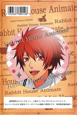 1 шт. 58 мм значок аниме Uta no prince SAMA Haruka Ren на рюкзак булавка для косплея Фанаты