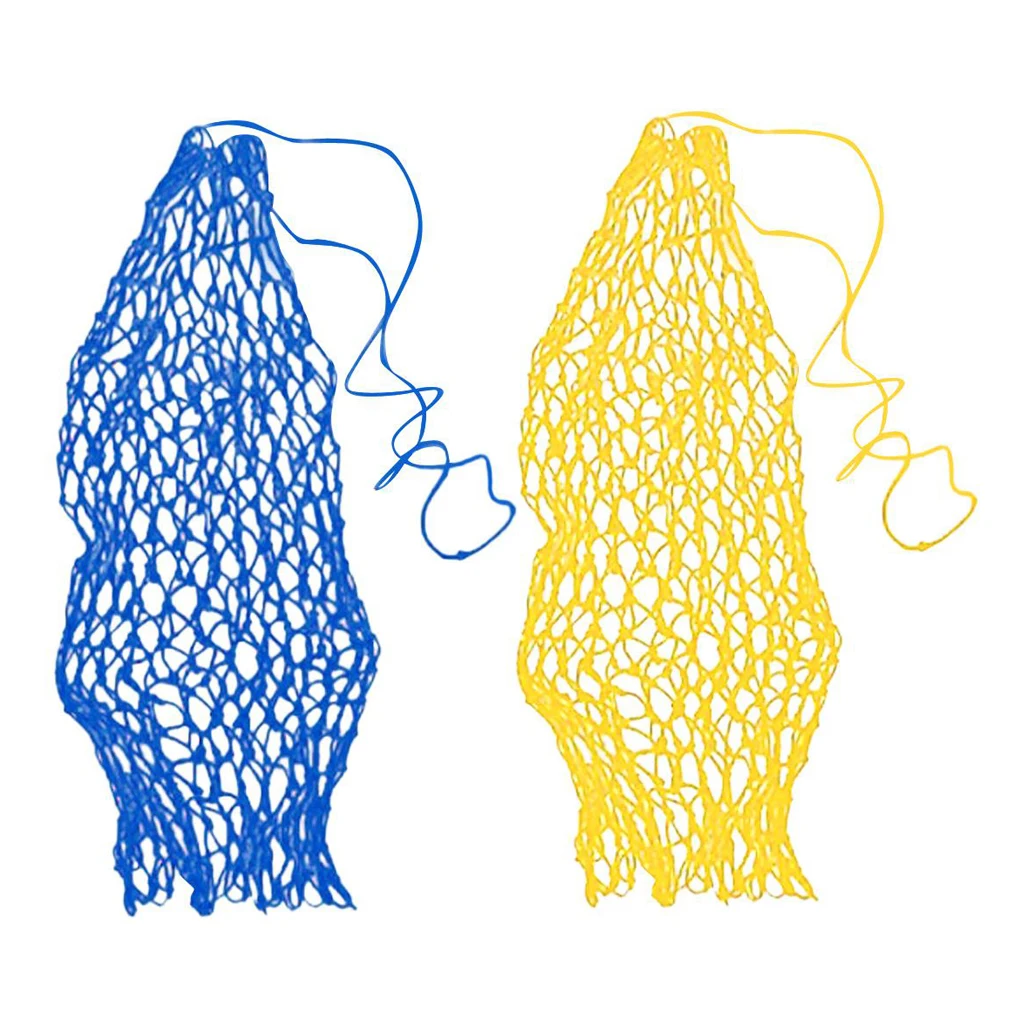 2Pcs Horse Slow Feed Hay Net Bag Braided Nylon Horse Haylage Mesh Feeder