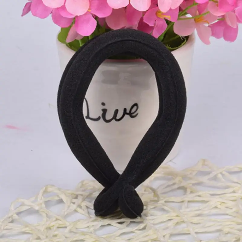1 Pcs Sponge Hair Braiding Tools Hair Design Accessories Bun Roller Maker Hair Braiding Twist Curler Styling DIY Tool