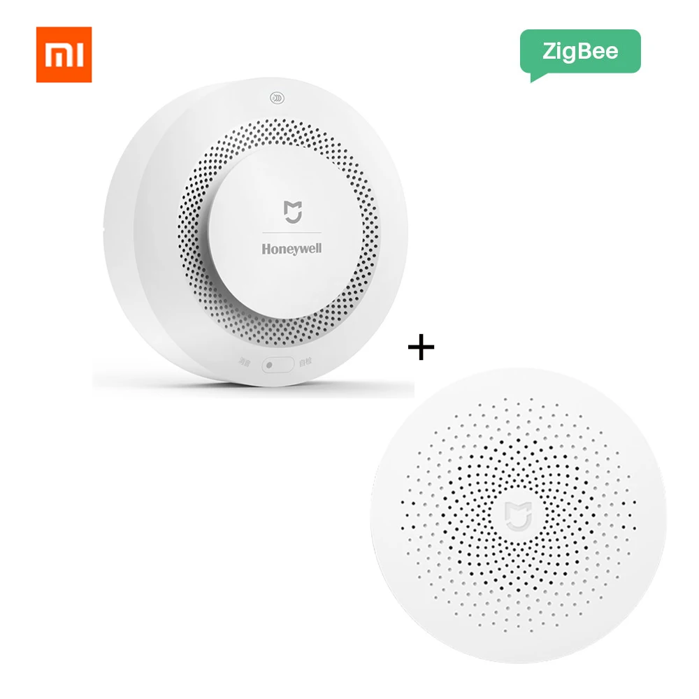 

Xiaomi Mijia Honeywell Aqara Fire Alarm Gas Detector Smoke Sensor Alert zigbee Multifunction Gateway 2 Hub Smart Home Security