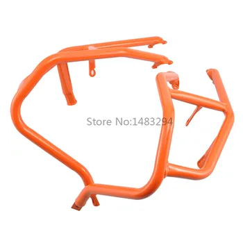 

2x Motorcycle Orange Engine Guards Lower Engine Frame Crash Bar Rear Protection Guard for KTM 1290 1190 1050 13-17