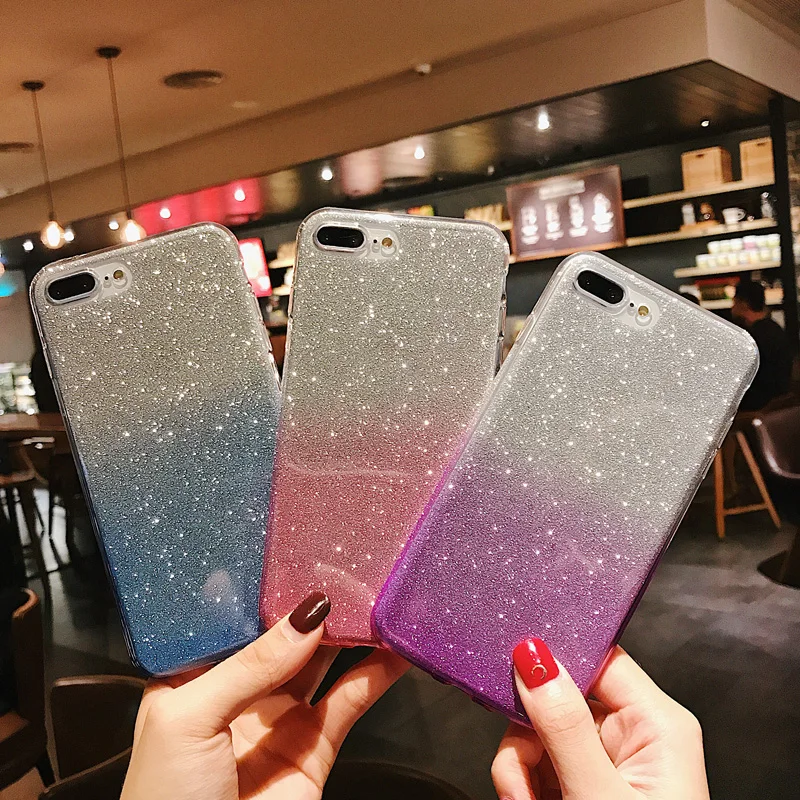 Роскошный Блестящий Алмазный Корпус из ТПУ для Huawei Nova 3 3i Y6 Prime Y5 2018 Y9 2019 Mate 20 Lite Honor