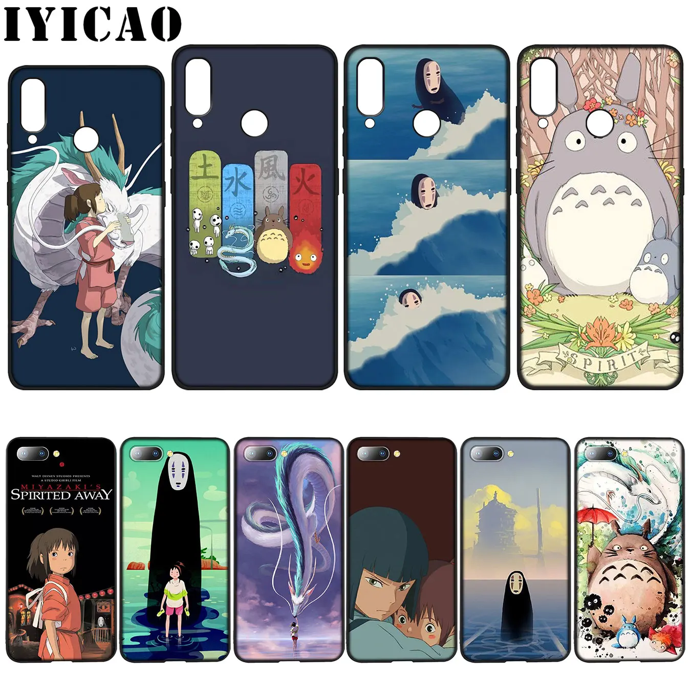 IYICAO Мягкий силиконовый чехол для Huawei Y7 Y6 Prime Y9 2018 Honor 8C 8X 8 9 10 Lite 6A 7C 7X 7A Pro | Мобильные
