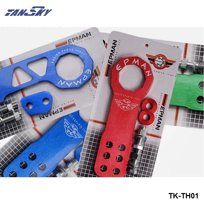 يونيفرسال جميع نموذج سيارة مقطورة هوك الألومنيوم tow hook towing racing جبهة TK-TH01F