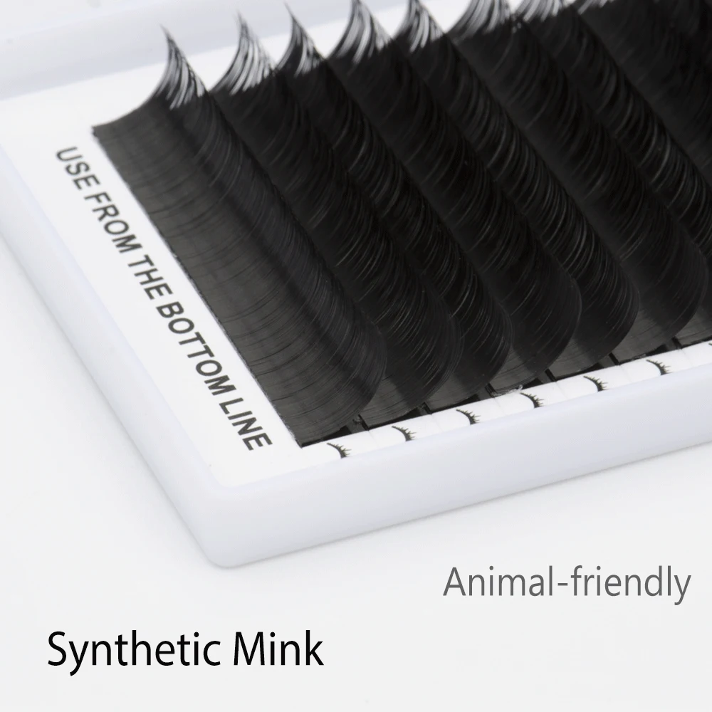 16 lines Fake Eyelashes Imitation Ermine Professional Soft Eyelashes Extension