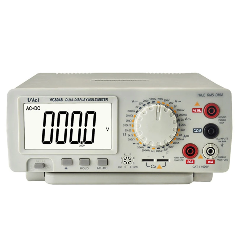 Цифровой мультиметр Vici VICHY VC8045 настольный 4 1/2 истинный RMS DCV/ACV/DCA/ACA DKTD0122|multimeter