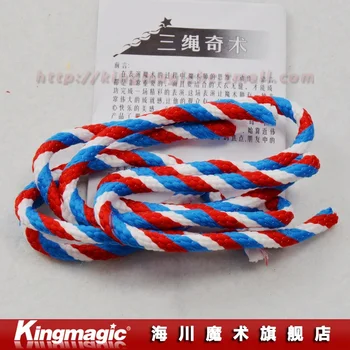 

Free Shipping By CPAM Three Ropes Trick Traditional Classic Rope Easy To Learn Magic Props