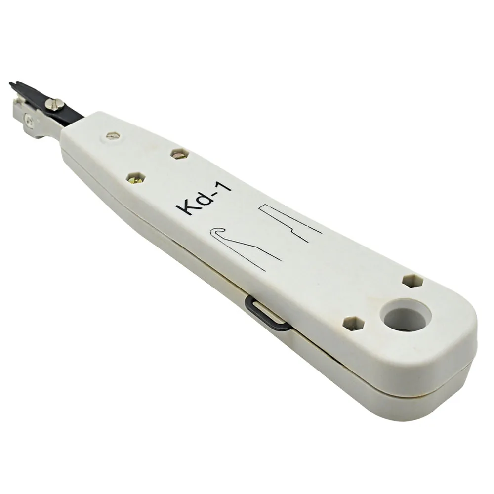 

2016 New Professional KRONE KD-1 Punch Down Tool Kit with Sensor for Telecom Phone RJ11 Impact Network Cat5 RJ45 Cord
