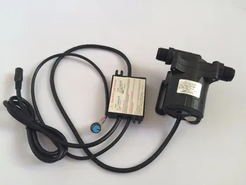 

3-phase Adjustable speed 12V Brushless DC Car circulating pump 2100LPH 6M, 50C-1260A High temp For Auto water circulation