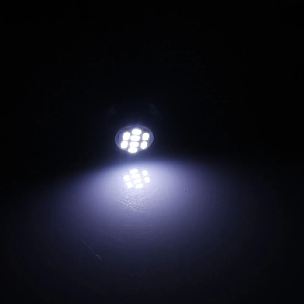 10 шт. T10 8SMD 1206 3020 светодиодные огни W5W светофоры для чтения Автомобильные фонари 12В