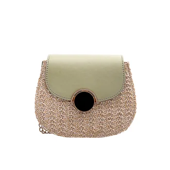 

2019 new versatile simple little fresh single shoulder cross-body saddle bag
