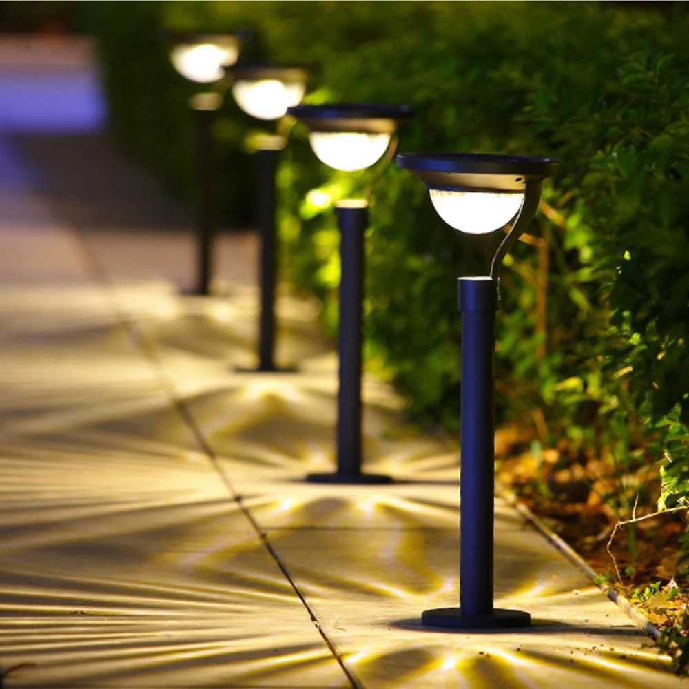 Super bright led solar patio path garden light outdoor waterproof solar