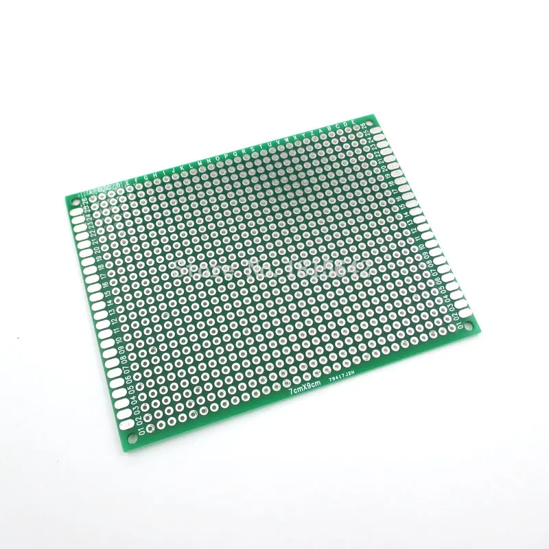 

5PCS/Lot 7X9cm Double Side Prototype pcb 7*9cm Breadboard Universal Glass Fiber Practice Test For DIY Electronic Kit