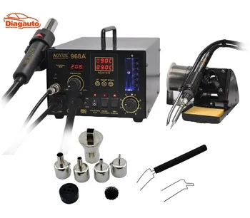 

220V Aoyue 968A+ Hot Air Soldering Station 3 in 1 Hot Air Gun Welding Station Smoking Instrument