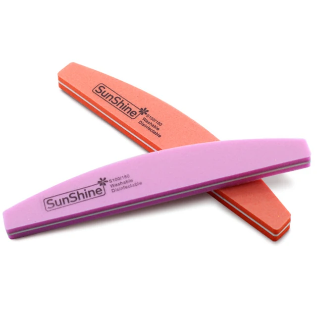 Buy 5 pcs Nail Sandpaper Files Buffer Sand For Manicure Tools UV Gel Art Nail