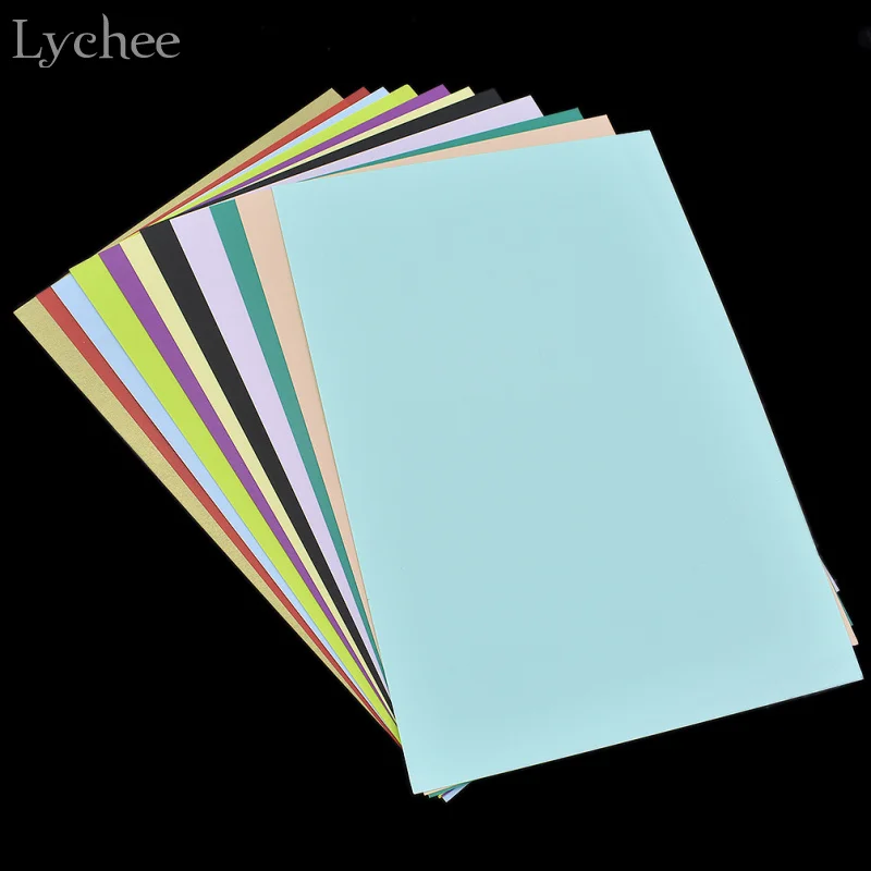 Lychee 5 шт. DIY волшебный термоусадочный пластиковый лист Бумага Пластиковая струйная термоусадочная пленка креативный бумажный крафт