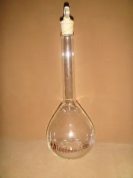 

1000ML,20C,Clear Volumetric Flask,Measuring Flask,Graduated Flask,Lab glass