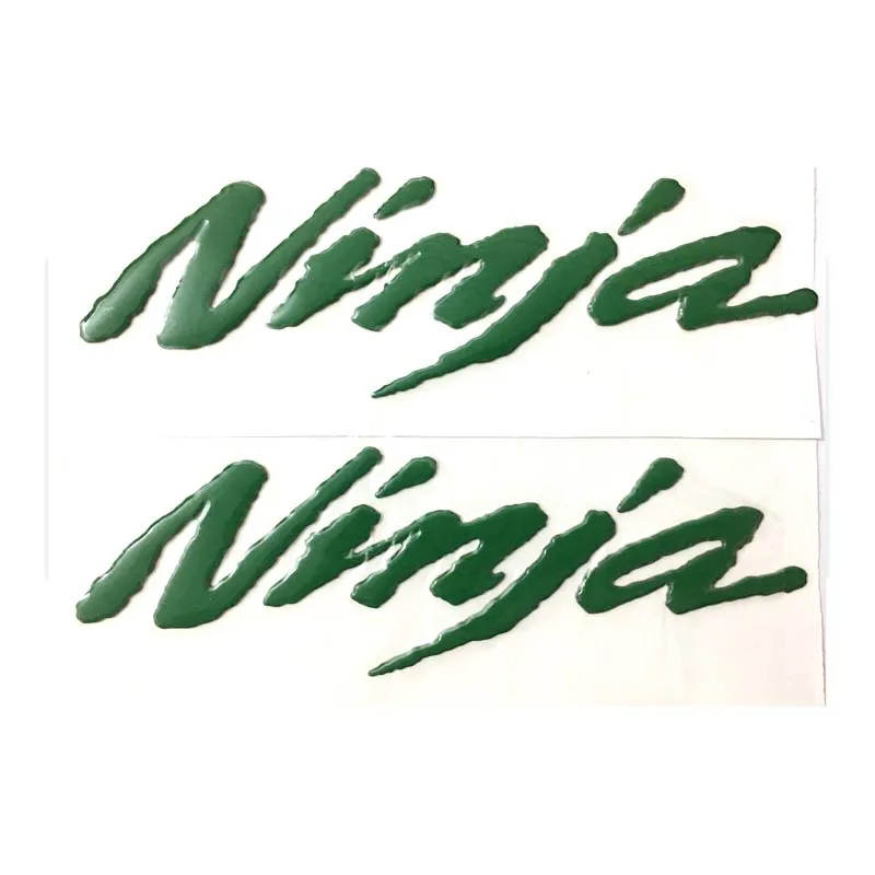 

3D Ninja Sticker For Kawasaki 250R 300R ZX6R 636 ZX10R Z1000XS Z1000 Z800 ZX7R ZX9R ER Raised Tank Protector Side Decal